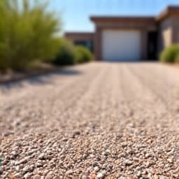 after gravel installation tucson