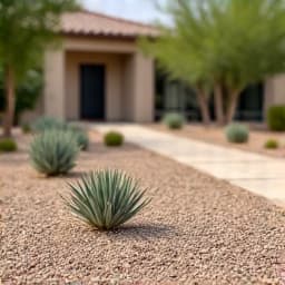 Brush clearing project in Casas Adobes near Tohono Chul Park