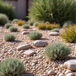 Sahuarita residential yard cleanup after showing a tidy desertscape