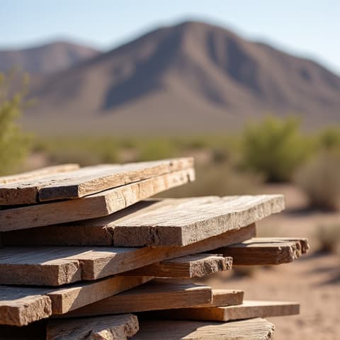 Shed tear-down and removal in Marana. Safe and efficient demolition of an old shed, followed by complete debris hauling and site cleanup.