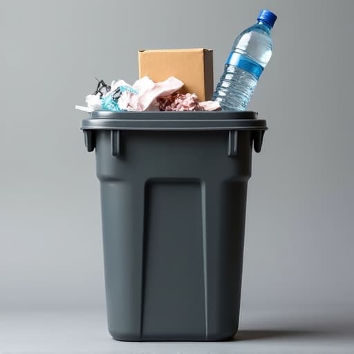 Interior house cleanout with debris removed and ready for property preparation in Tucson