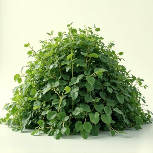 Pile of yard waste ready for pick up in Sahuarita, AZ