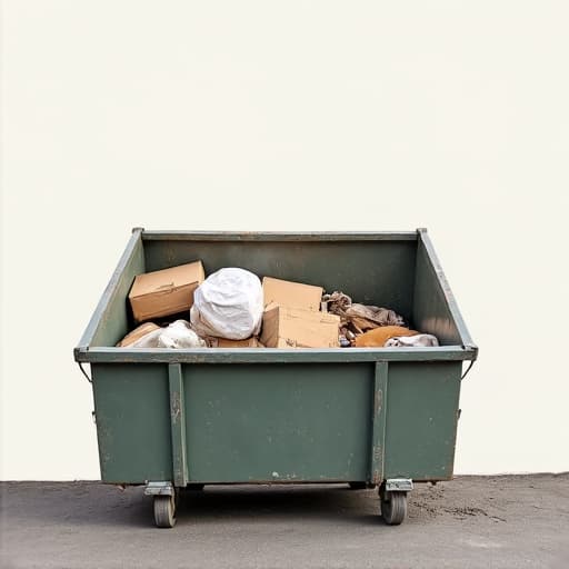 Tucson estate cleanout team loading junk into a truck during property restoration