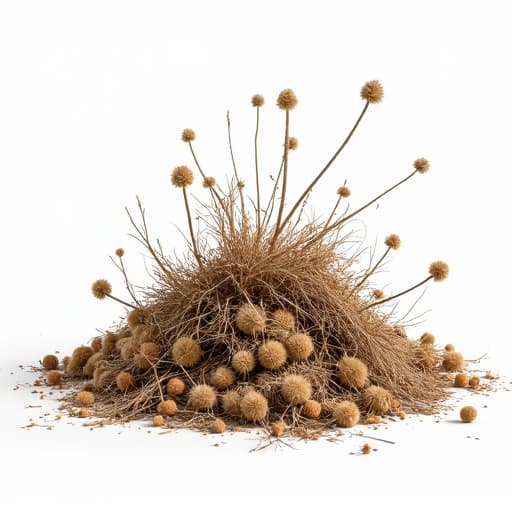 professional yard cleanup crew removing overgrown vegetation from a desert landscape in Tucson