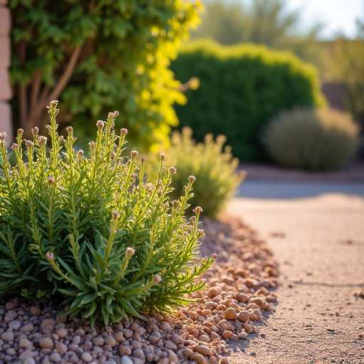 Brush Clearing and Lot Cleanup Services Tucson. Before and after view of a lot in Tucson, showcasing significant brush clearing and cleanup, transforming an overgrown area into a pristine, fire-safe space.