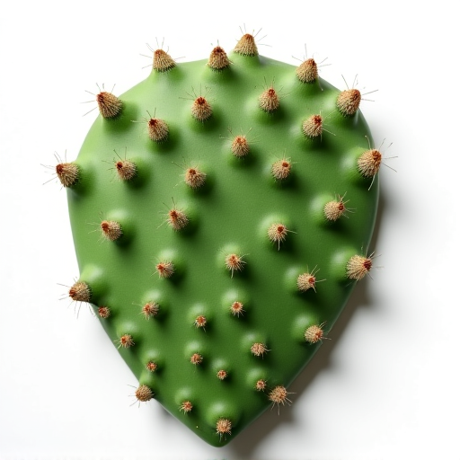 Cactus pads in a bin due to improper disposal and safety hazards