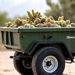 hauling cactus pads specialized tools Tucson