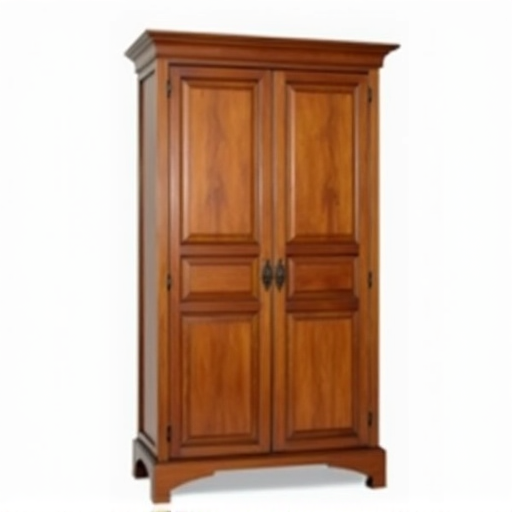 Junk removal team hauling an old armoire from a Tucson home
