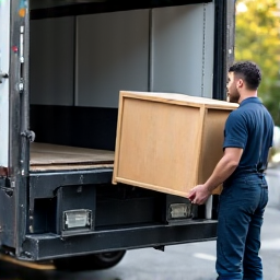 Professional crew performing furniture pickup in Oro Valley