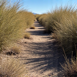 Before: Desert cleanup and brush clearing in Vail, AZ near Rancho del Lago.